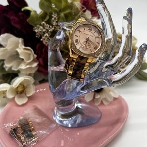 Michael Kors watch MK6276 Bryn rose gold dial two tone stainless steel women’s